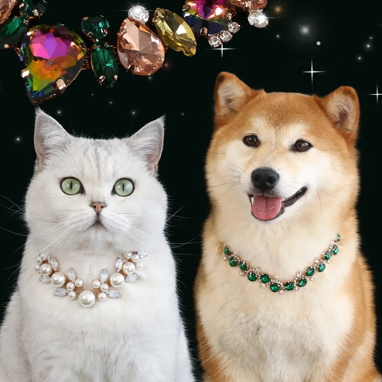 Luxury Pearl Dog Collar